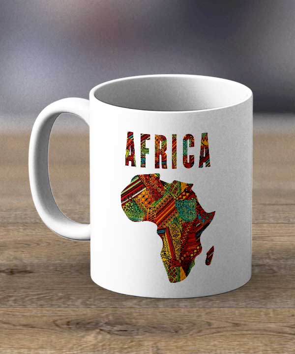 Coffee Cups & Mugs - Africa Maps Print Mug