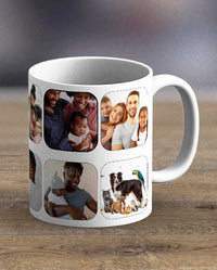 Coffee Mugs & Tea Cups - 10 Photos Collage Print Mug