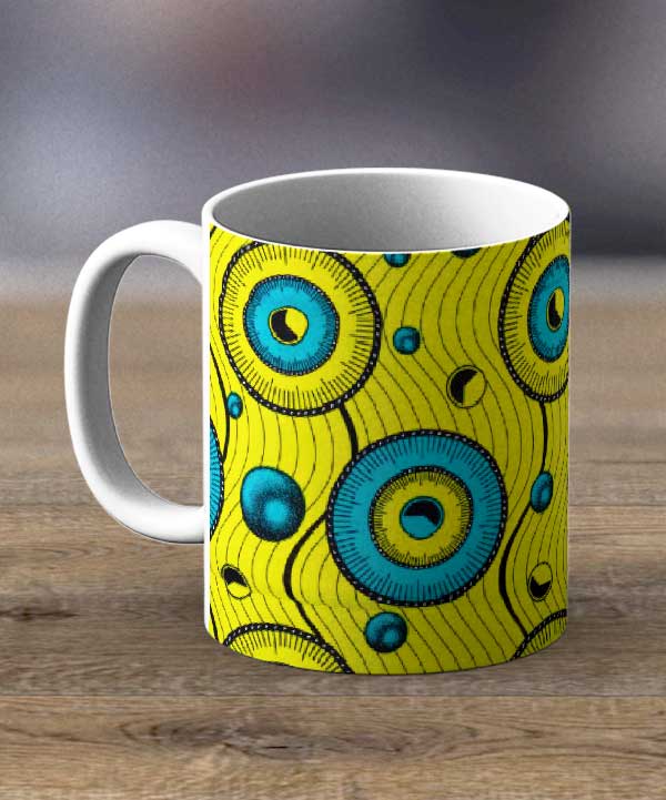 Coffee Cups & Mugs - Fabric 54 – Ankara Print Mug