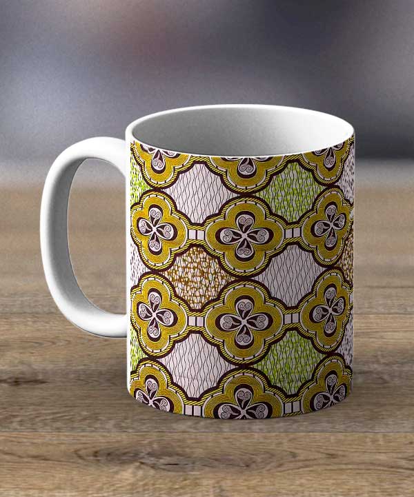 Coffee Cups & Mugs - Fabric 122 – Ankara Print Mug