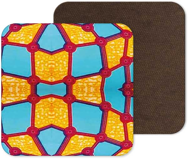 Fabric 108 – Unique African Print Coasters