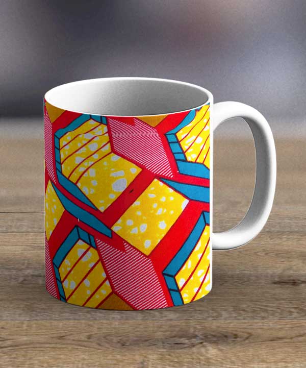 Coffee Cups & Mugs - Fabric 121 – Ankara Print Mug