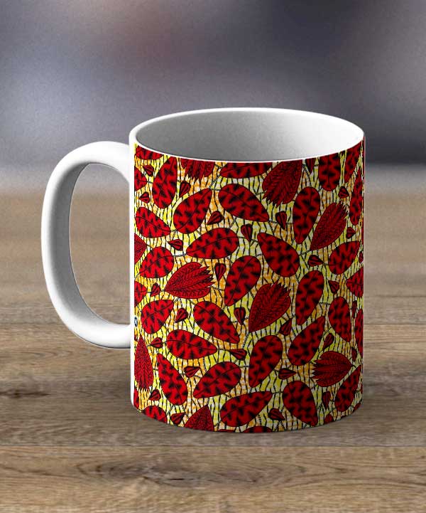 Coffee Cups & Mugs - Fabric 125 – Ankara Print Mug