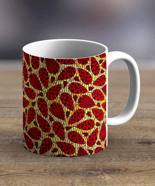 Coffee Cups & Mugs - Fabric 125 – Ankara Print Mug