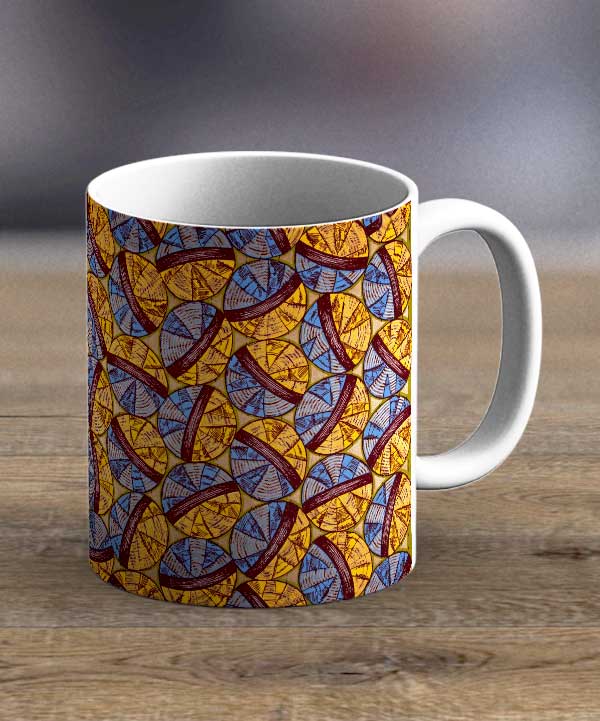 Coffee Cups & Mugs - Fabric 128 – Ankara Print Mug