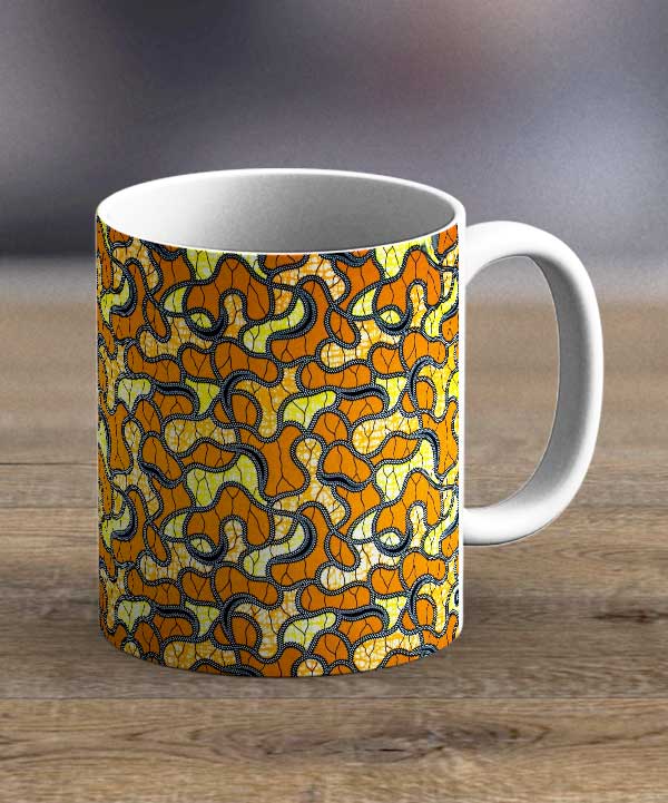Coffee Cups & Mugs - Fabric 129 – Ankara Print Mug