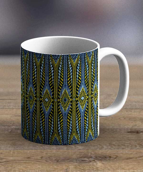 Coffee Cups & Mugs - Fabric 134 – Ankara Print Mug