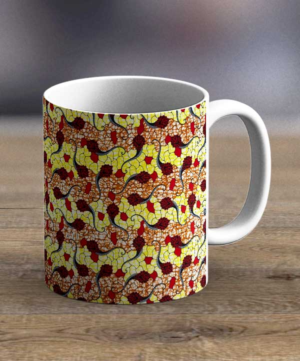 Coffee Cups & Mugs - Fabric 137 – Ankara Print Mug