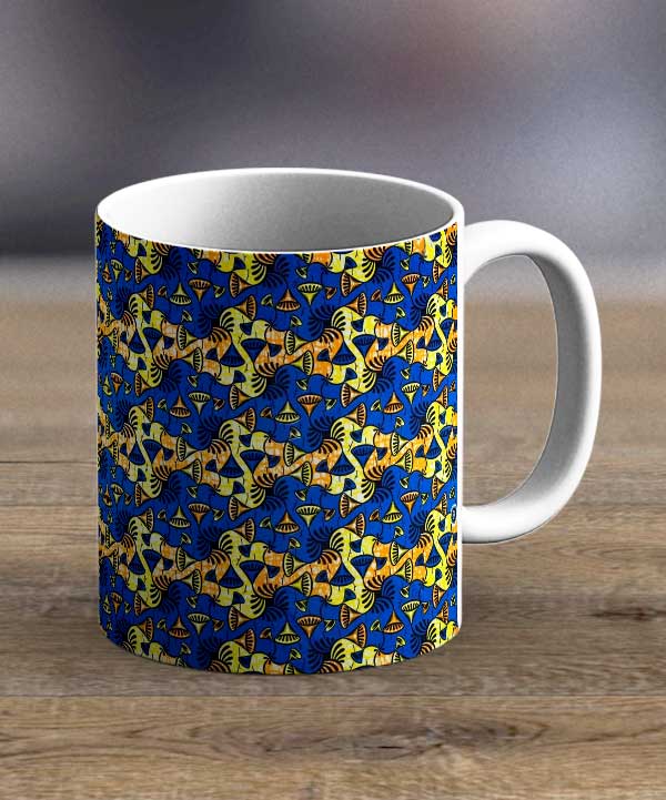 Coffee Cups & Mugs - Fabric 141 – Ankara Print Mug