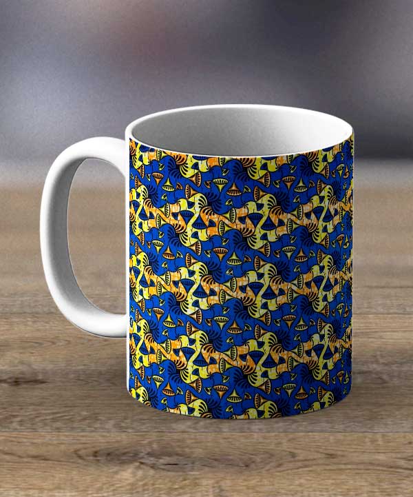 Coffee Cups & Mugs - Fabric 141 – Ankara Print Mug