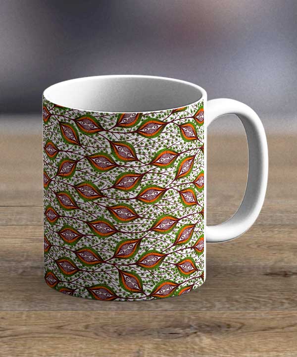 Coffee Cups & Mugs - Fabric 143 – Ankara Print Mug