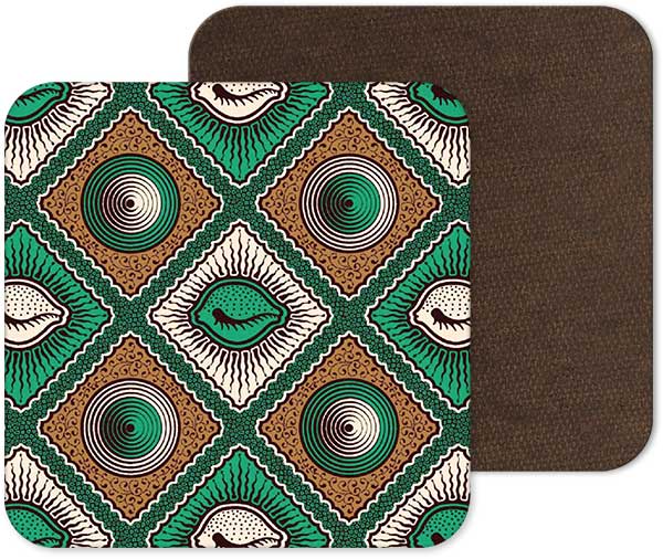 Fabric 1 – Unique African Print Coasters