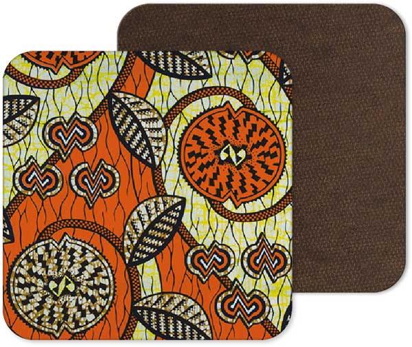 Fabric 32 – Unique African Print Coasters