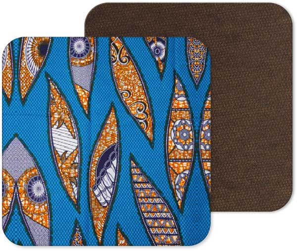 Fabric 33 – Unique African Print Coasters