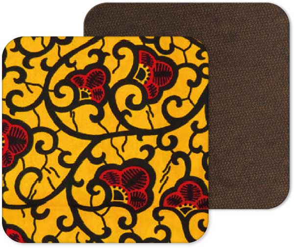 Fabric 34 – Unique African Print Coasters