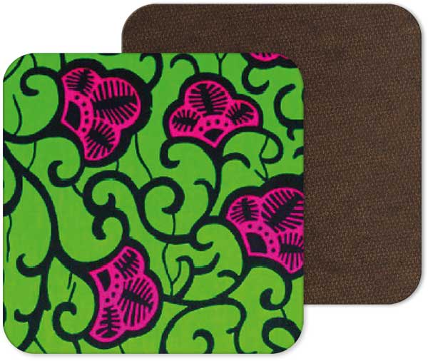 Fabric 35 – Unique African Print Coasters