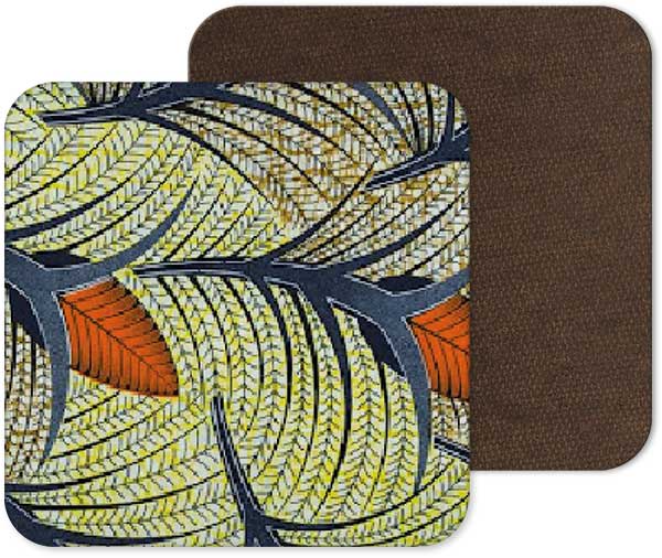 Fabric 39 – Unique African Print Coasters