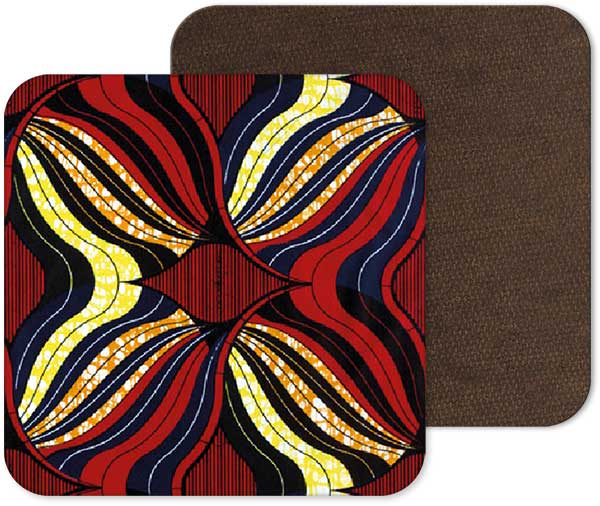 Fabric 41 – Unique African Print Coasters