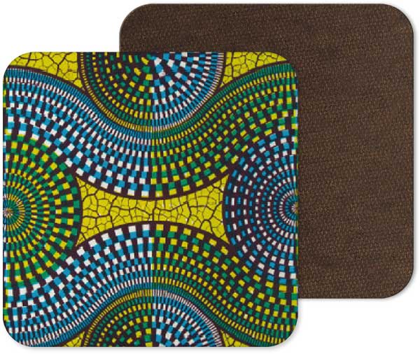 Fabric 48– Unique African Print Coasters