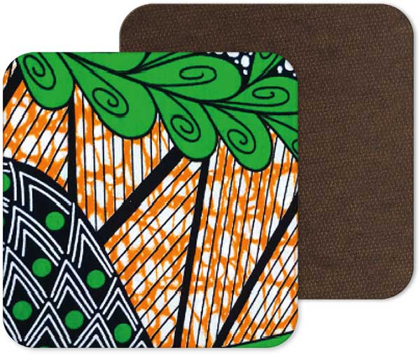 Fabric52– Unique African Print Coasters