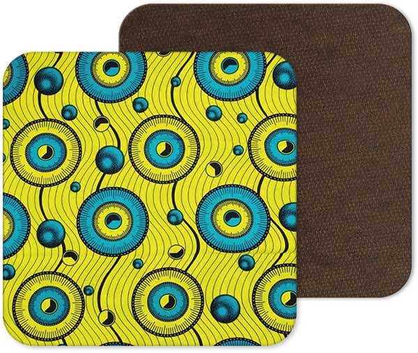 Fabric54– Unique African Print Coasters