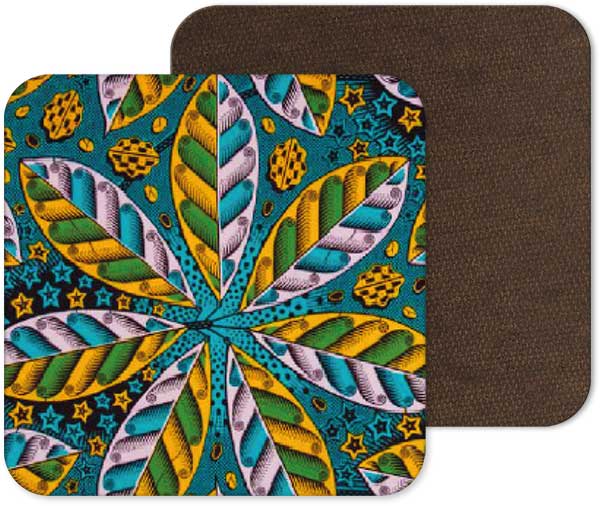 Fabric 59 – Unique African Print Coasters