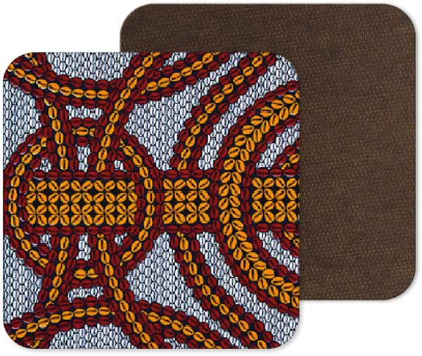 Fabric 66 – Unique African Print Coasters