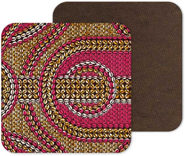 Fabric 67 – Unique African Print Coasters