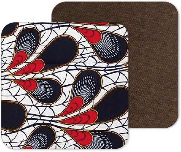 Fabric 75 – Unique African Print Coasters