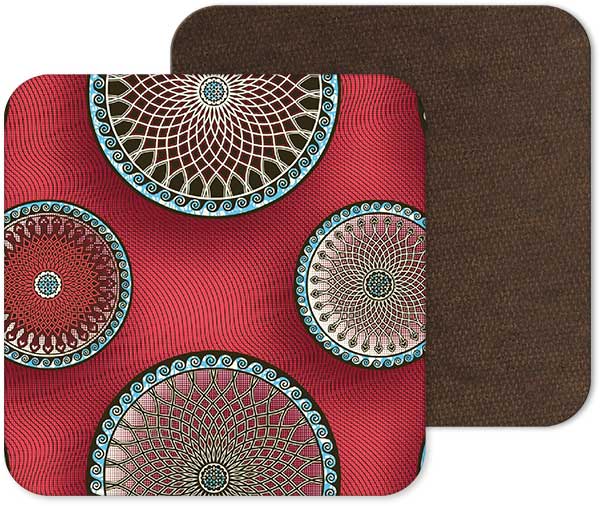 Fabric 77 – Unique African Print Coasters