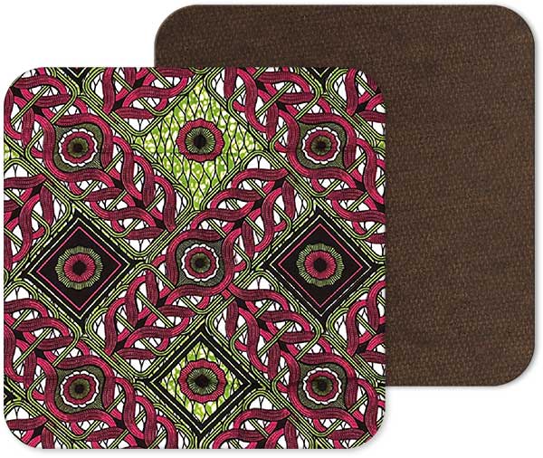 Fabric 81 – Unique African Print Coasters