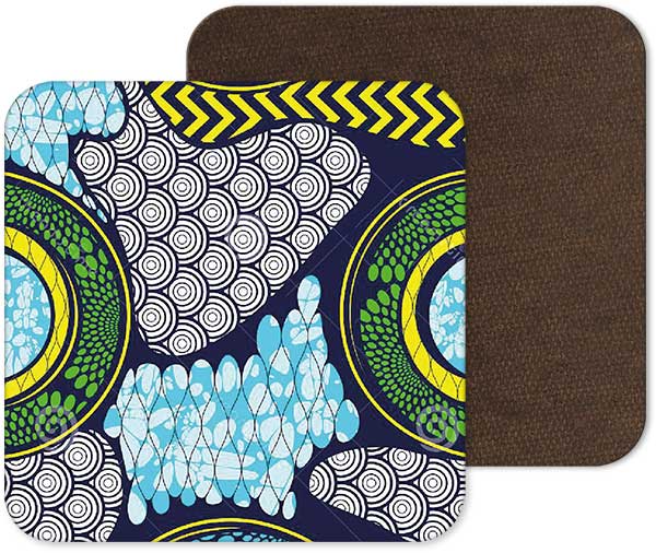 Fabric 88 – Unique African Print Coasters