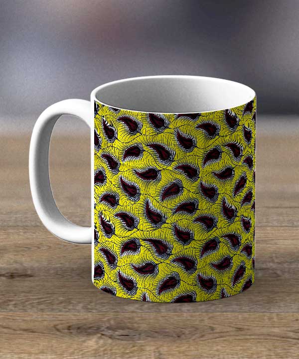 Coffee Cups & Mugs - Fabric 110 – Ankara Print Mug