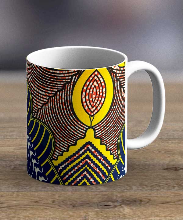 Coffee Cups & Mugs - Fabric 113 – Ankara Print Mug