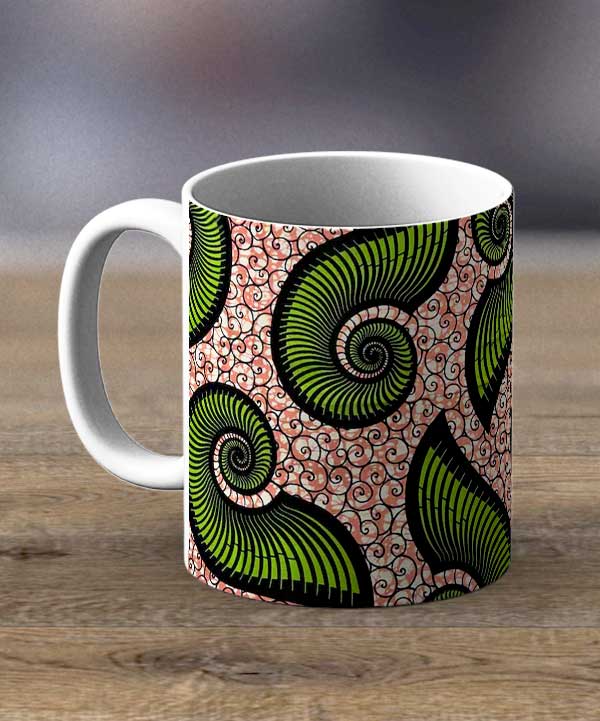 Coffee Cups & Mugs - Fabric 117 – Ankara Print Mug