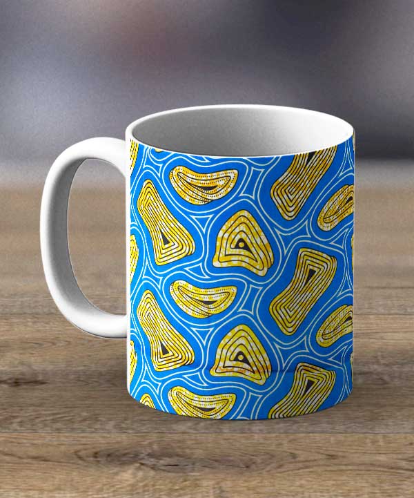 Coffee Cups & Mugs - Fabric 120 – Ankara Print Mug