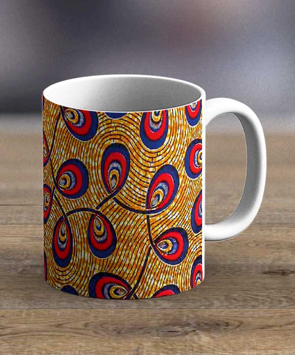 Coffee Cups & Mugs - Fabric 102 – Ankara Print Mug