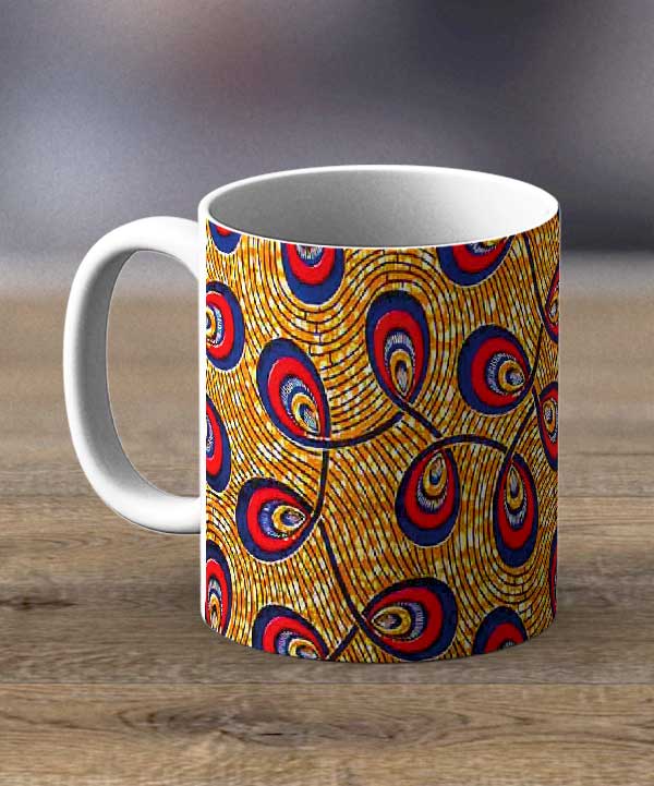 Coffee Cups & Mugs - Fabric 102 – Ankara Print Mug