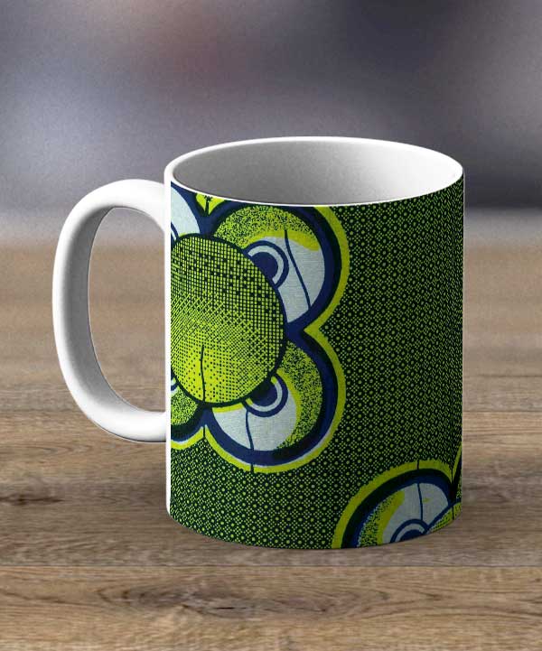 Coffee Cups & Mugs - Fabric 103 – Ankara Print Mug