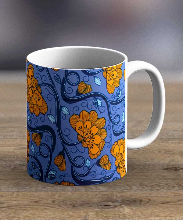 Coffee Cups & Mugs - Fabric 106 – Ankara Print Mug