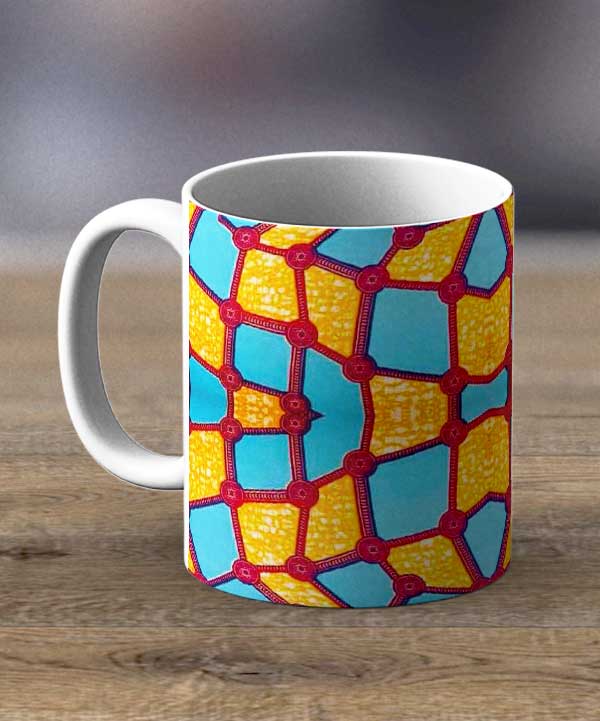 Coffee Cups & Mugs - Fabric 108 – Ankara Print Mug