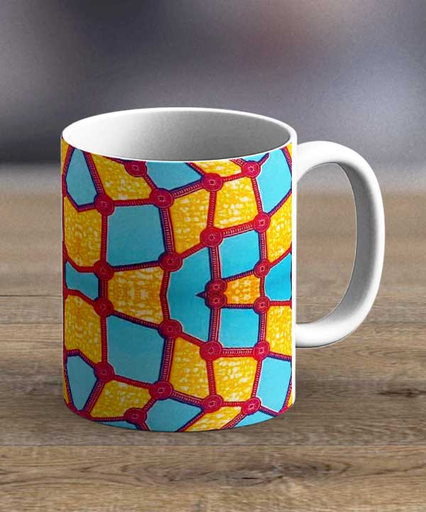 Coffee Cups & Mugs - Fabric 108 – Ankara Print Mug