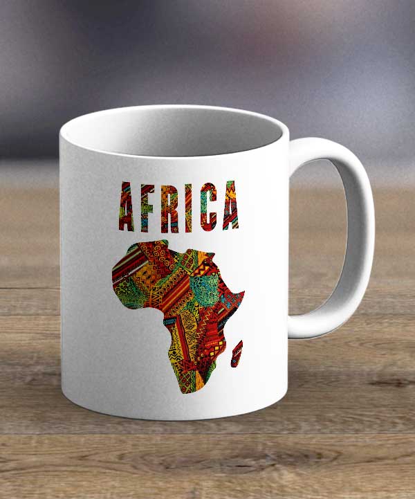 Coffee Cups & Mugs - Africa Maps Print Mug