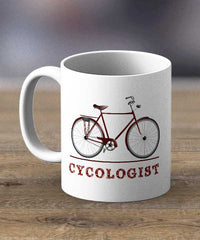 Coffee Cups & Mugs Cycologist Print Mug