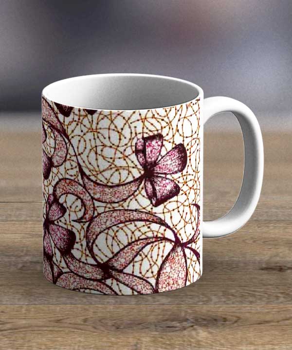 Coffee Cups & Mugs - Fabric 16 – Ankara Print Mug