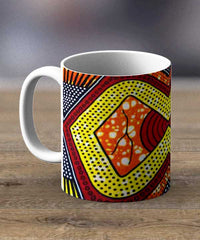 Coffee Cups & Mugs - Fabric 17 – Ankara Print Mug