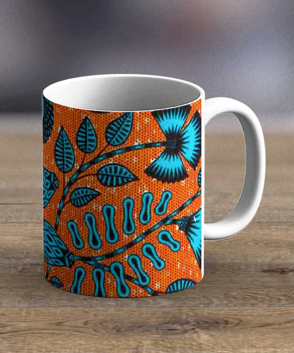 Coffee Cups & Mugs - Fabric 20 – Ankara Print Mug