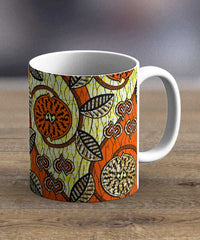 Coffee Mugs & Tea Cups Fabric 32 – Ankara Print Mug