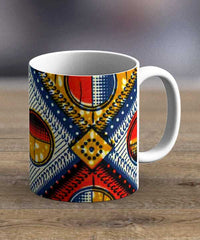 Coffee Mugs & Tea Cups Fabric 8 – Ankara Print Mug