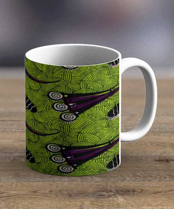 Coffee Cups & Mugs - Fabric 14 – Ankara Print Mug